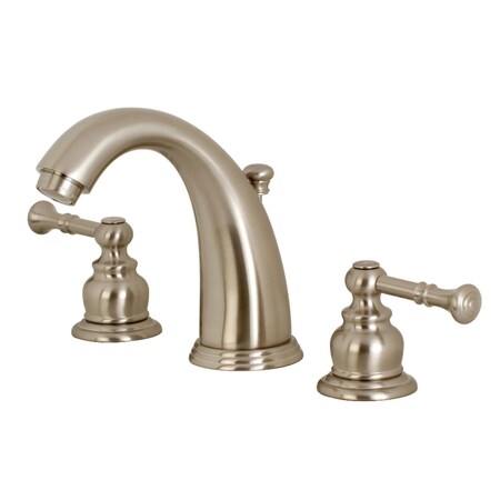Kingston Brass KB988NL Widespread Bathroom Faucet, Brushed Nickel KB988NL